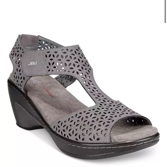 JBU by Jambu Chloe Wedge Sandals - Picture 1 of 9